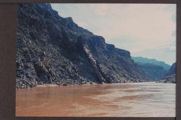 Mile 224; Grand Canyon; down from foot of 224 Mile Rapid