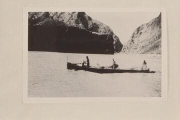 "Miss Marjorie of Chloride," Albert S. Jagerson motor boat. 26-28-ft. long with Continental truck engine. Tunnel boat. Lost by being hung on a bar