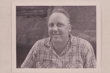 Guy R. Taylor, Jr., 2015 South Madison Street, Muncie, Indiana. Made Grand Traverse 1956, June-July with Reilly-Fulmer