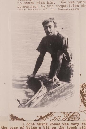 Duncan Harold McDermid. Lees Ferry, at the stern of the "Canopy" when she sank