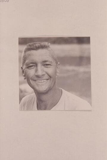 Pat Reilly. At camp above Vulcan Rapid before climbing out to Tuweep