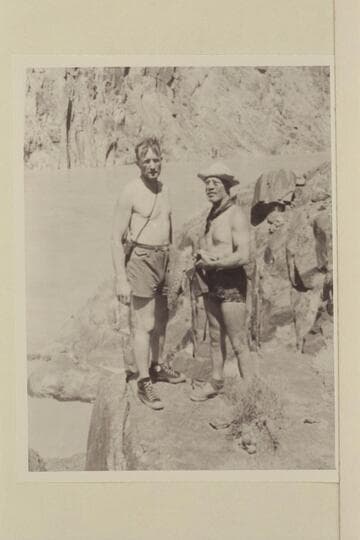 Bestor Robinson and Dock Marston. Separation Canyon