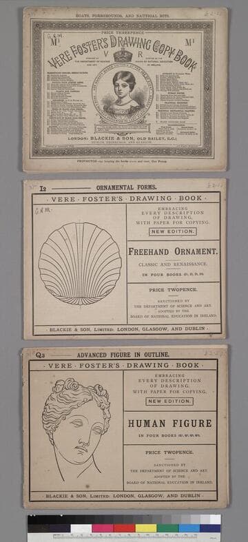 Vere Foster's Drawing Copy Book: Nos. M1, I2 and Q3